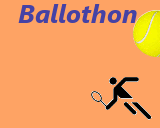 Ballothon du tennis Attention à la balle.  http://www.domduf.com/