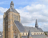 Inauguration de l'église en présence de l' Évêque d' Orléans http:\www.domduf.com