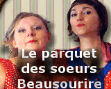Le Parquet des soeurs Beausourire à la Médiathèque  http://www.domduf.com/